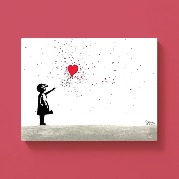  Banksy Girl with Balloon