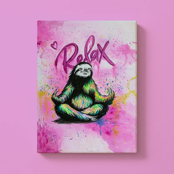 Neue ArtNight-Motive und -Erlebnisse Streetart Faultier