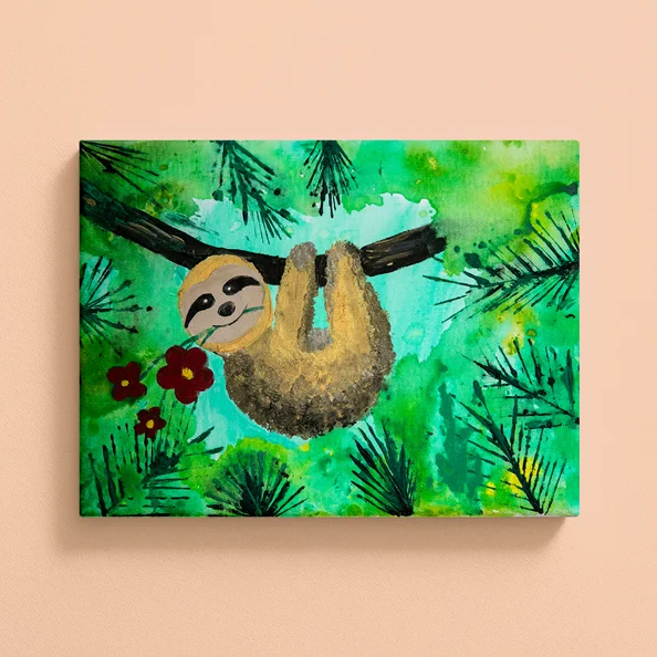 Neue ArtNight-Motive und -Erlebnisse ArtNight Kids: Faultier