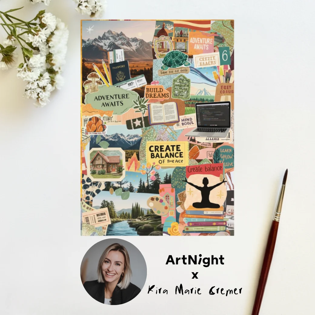 Neue ArtNight-Motive und -Erlebnisse Special Event: Vision Board